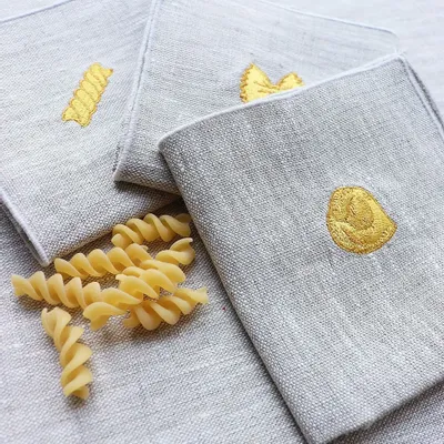 Table linen - Linen placemat | PASTA - GIARDINO SEGRETO