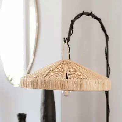 Lampadaires - Pieds de lampe en métal artisanal – Design sobre COSYDAR-DECO - COSYDAR-DECO