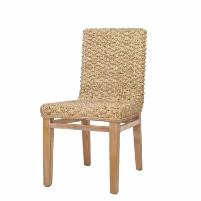 Chairs - OASIS – Lounge Chair in Abaca and Teak - HYDILE