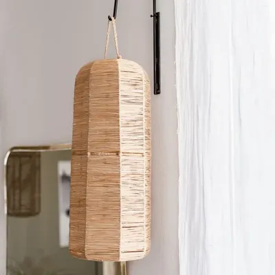 Abat-jours - Suspensions et Abat-jour en Raphia – Cosydar Déco - COSYDAR-DECO