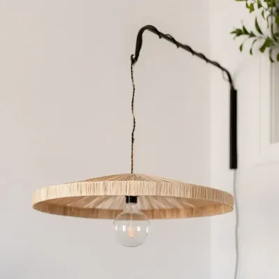 Abat-jours - Suspensions et Abat-jour en Raphia – Cosydar Déco - COSYDAR-DECO