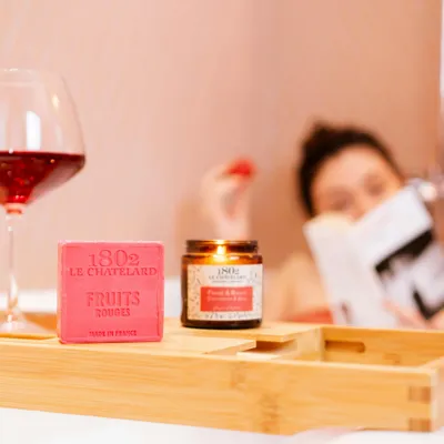 Soaps - Soap palm oil free Red fruits - LE CHATELARD 1802