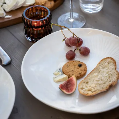 Assiettes au quotidien - Assiette Haave Blanche 26 cm - PENTIK