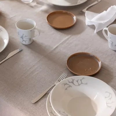 Assiettes au quotidien - Assiette Tuntu Marron 15 cm - PENTIK