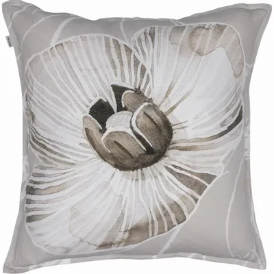 Coussins textile - Housse de coussin Haave en demi-lin blanc 45 x 45 cm - PENTIK