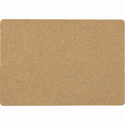 Placemats - Vilja Coated Placemat Cork Light brown 30x43 cm - PENTIK
