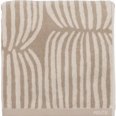 Bath towels - Vilja Bath Towel Light Brown 70x150 cm - PENTIK