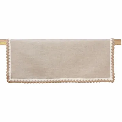Linge de table textile - Chemin de table en lin | TRICOT - GIARDINO SEGRETO