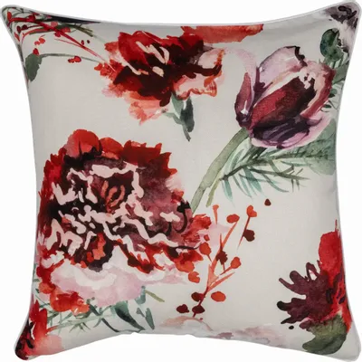 Coussins textile - Housse de coussin Kimara Rouge 45x45 cm - PENTIK