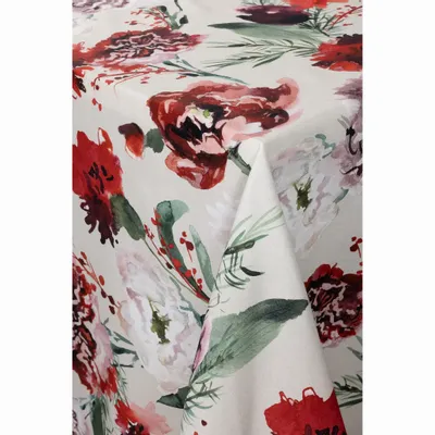 Nappes - Nappe Kimara Rouge 145x250 cm - PENTIK