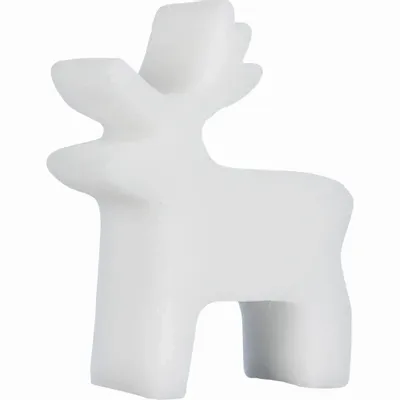 Decorative objects - Saaga Led-reindeer White 15x20x7 cm - PENTIK
