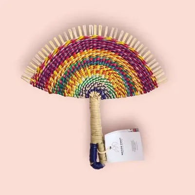 Autres décorations murales - Tropical Hand Fan - MAISON CRAFT