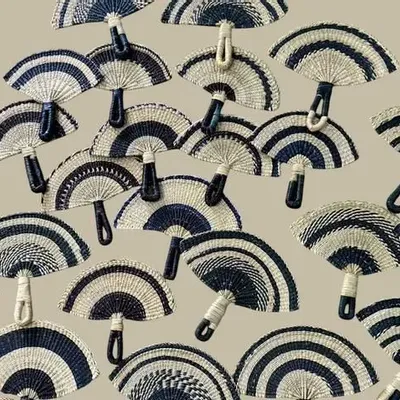 Other wall decoration - Artful Tropical Hand Fan - MAISON CRAFT
