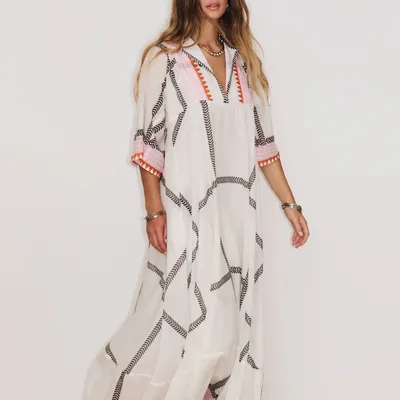 Prêt-à-porter - 6 . ROBE LONG MC SOLENE - STELLA FOREST