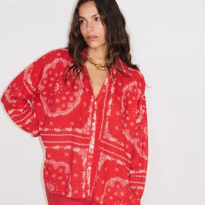 Apparel - 9. ML BANDANA SHIRT - STELLA FOREST