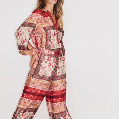 Apparel - 11. ROMANCE PANTS - STELLA FOREST