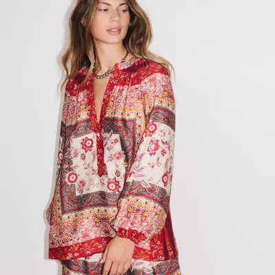 Prêt-à-porter - 11 . TUNIQUE ML ROMANCE - STELLA FOREST