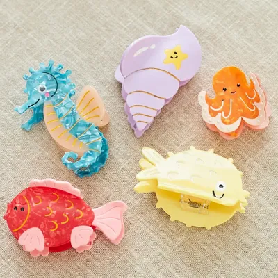 Hair accessories - Acetate hair clips - JOLI POOM