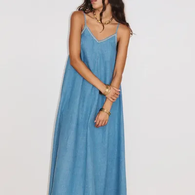 Prêt-à-porter - 118 . ROBE BRETELLES HELENE - STELLA FOREST