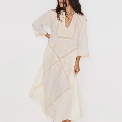 Prêt-à-porter - 131 . ROBE LONG 3/4 CARLA - STELLA FOREST