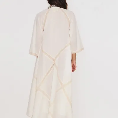 Apparel - 131. CARLA 3/4 LONG DRESS - STELLA FOREST