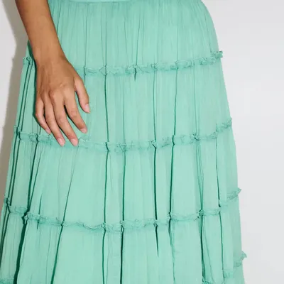 Prêt-à-porter - 301 . JUPE MAXI GAIA - STELLA FOREST