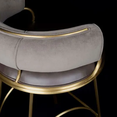 Chaises - Austin Bar Chair Handmade by Porus Studio - PORUS STUDIO