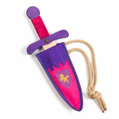 Toys - DAGGER KAMELOT S + PINK POUCH - KALID MEDIEVAL