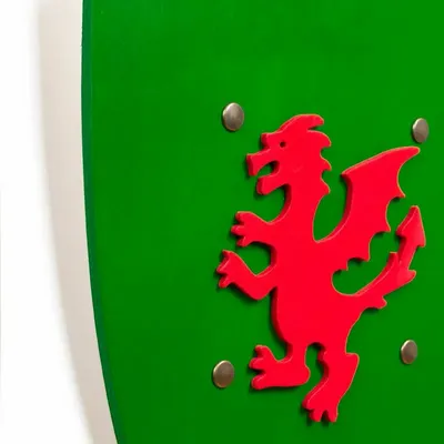 Toys - SHIELD KAMELOT RED L - KALID MEDIEVAL