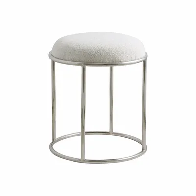 Tabourets - Tabouret KOMATI - ivoire + marron - NORDAL