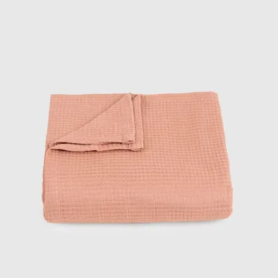 Throw blankets - Bedspread SIESTA 220X230cm, peach - DILIOS