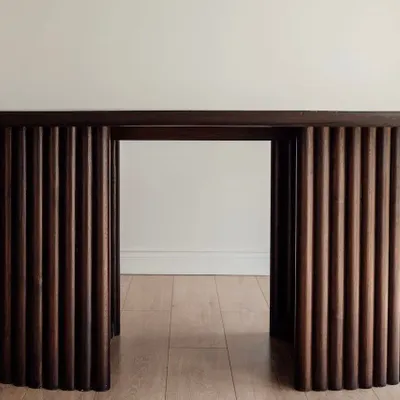 Tables de jardin - TISMA - Table à manger en Teck massif - YOALA