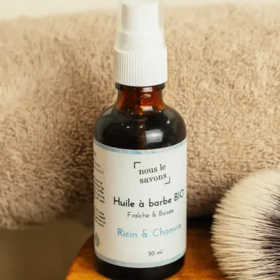 Beauty products - Organic beard oil - NOUS LE SAVONS