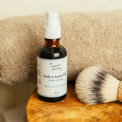 Beauty products - Organic beard oil - NOUS LE SAVONS