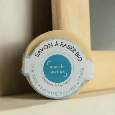 Beauty products - Organic shaving soap - NOUS LE SAVONS