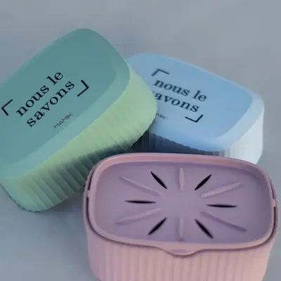 Cosmétiques - Boîte à savon recyclée 2 en 1 - NOUS LE SAVONS
