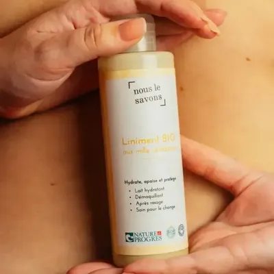 Beauty products - 100% French natural oleo-limestone liniment - NOUS LE SAVONS