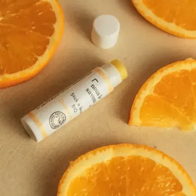 Beauty products - Organic lip stick - sweet orange - NOUS LE SAVONS
