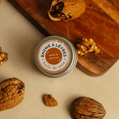 Beauty products - Organic lip balm - walnut - NOUS LE SAVONS