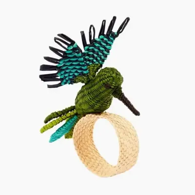 Platter and bowls - Hummingbird Napkin Ring - CORO CORA