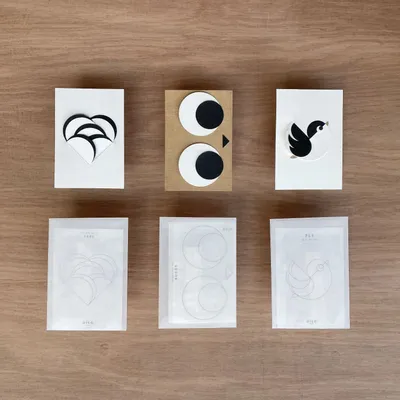 Carterie - Trio KITS DIY Carte-objet OISO® - OISO