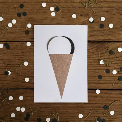 Carterie - Carte-objet GLACE - Création OISO® - OISO