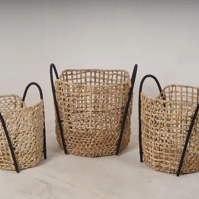 Decorative objects - CALYPSO BASKET - INDO RISAKTI