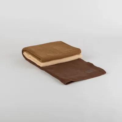 Throw blankets - Blanket AMELIA, 120x175cm, Brown - DILIOS