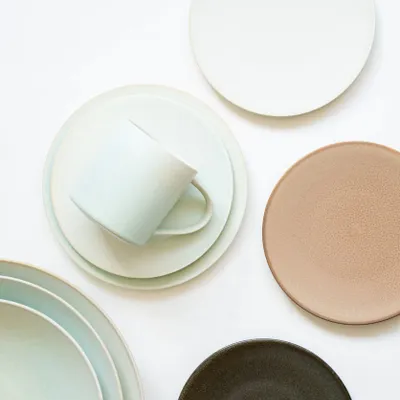 Everyday plates - [SOILBAKER] SUM Collection — White Porcelain - K-CERAMIC