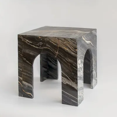 Tables basses - PICASSO MARBLE ARCH SIDE TABLE - KIWANO CONCEPT