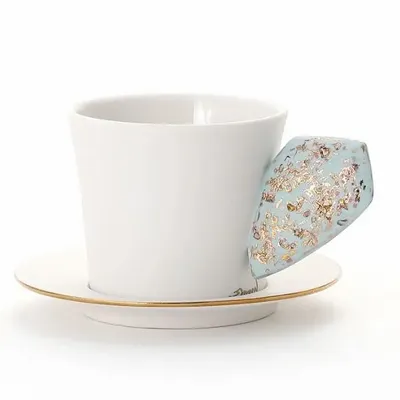 Accessoires thé et café - [JIWOON] Coffee & tea set Série, porcelaine blanche, porcelaine coloré - JIWOON