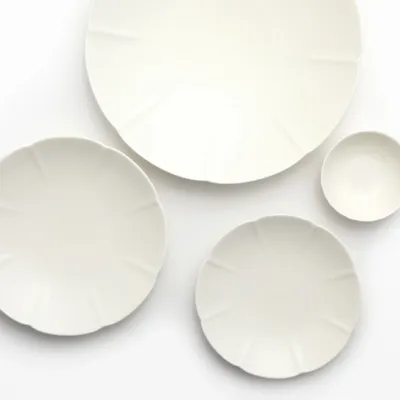 Assiettes au quotidien - [KWANGJUYO] Migak Series, porcelaine blanche - KWANGJUYO