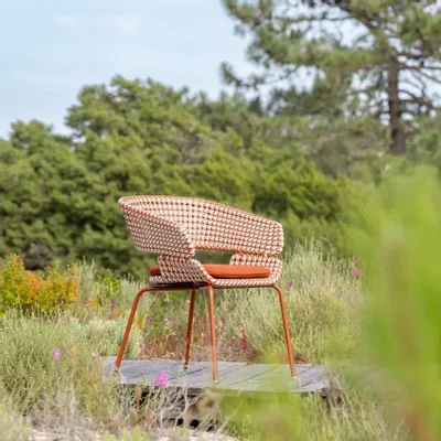 Chaises de jardin - Phil Stackable armchair - JATI KEBON