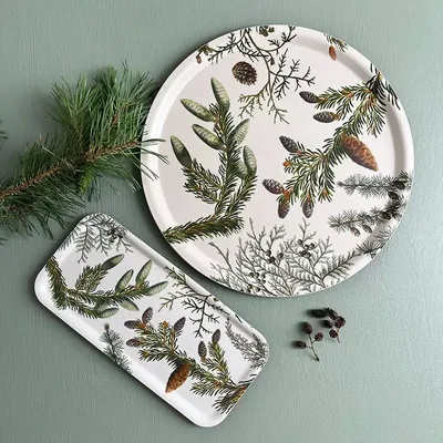 Trays - Pine Ø38 birch veneer serving tray - KOUSTRUP & CO